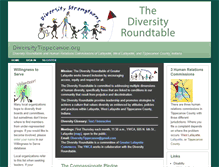 Tablet Screenshot of diversitytippecanoe.org